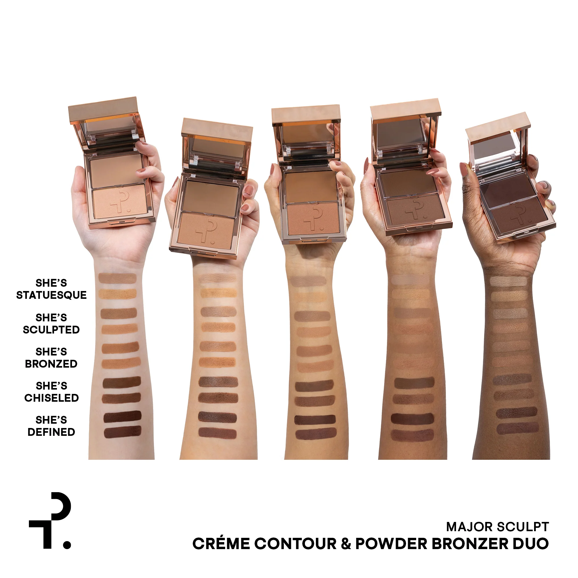Major Sculpt Crème Contour & Powder Bronzer Duo - Image 4