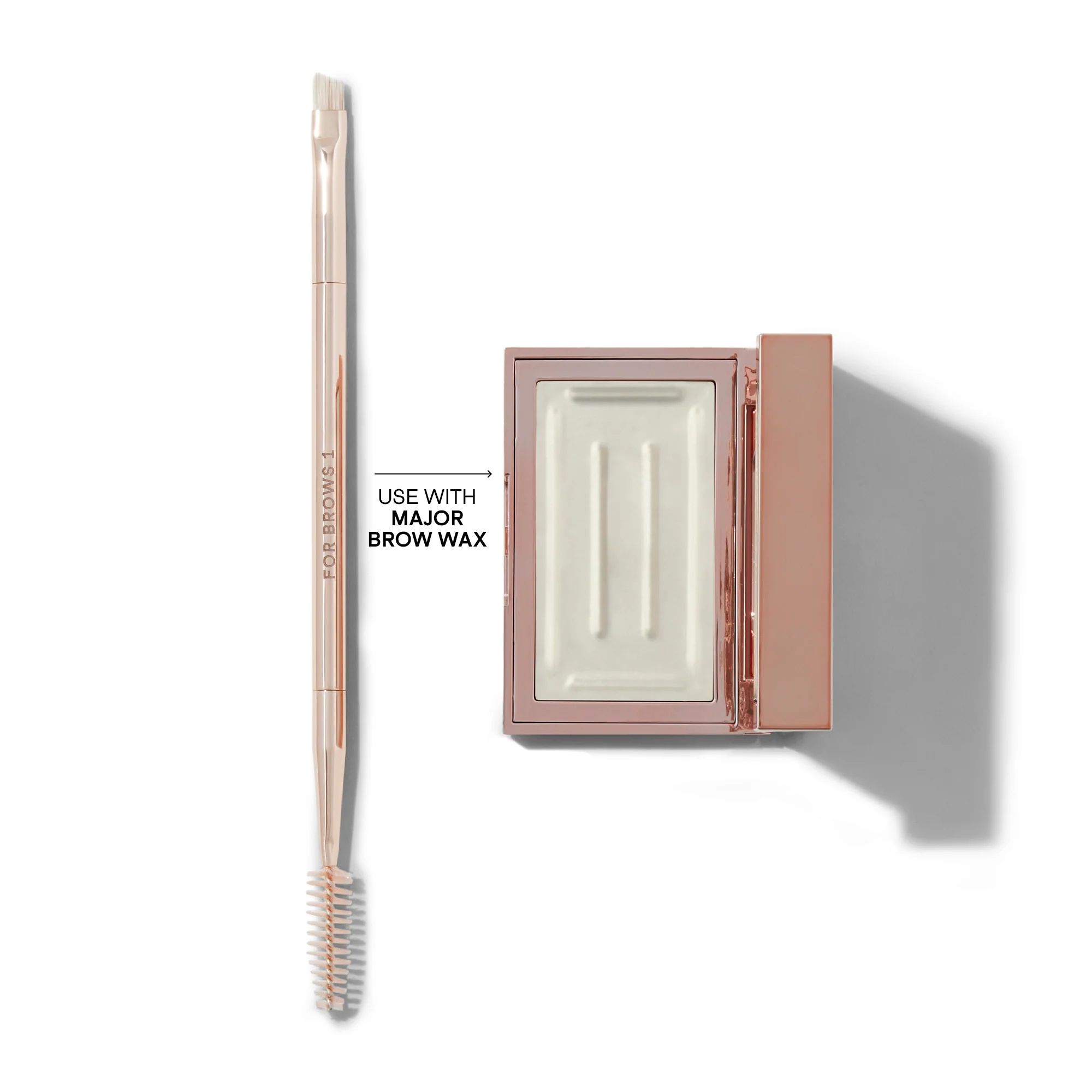 Major Brow Dual Ended Brow Brush - Image 3