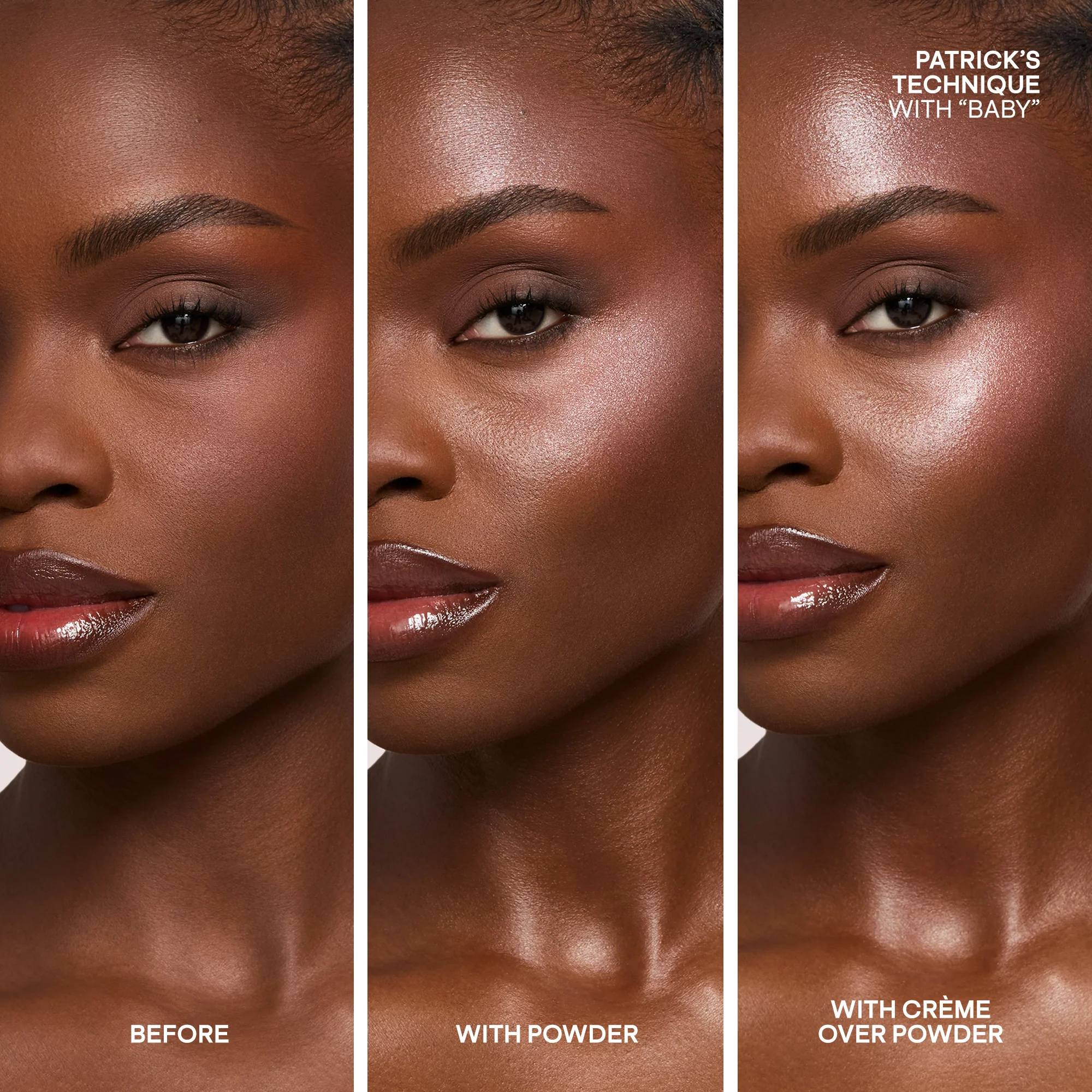 Major Glow Crème & Powder Light Reflecting Translucent Highlighter Duo - Image 6