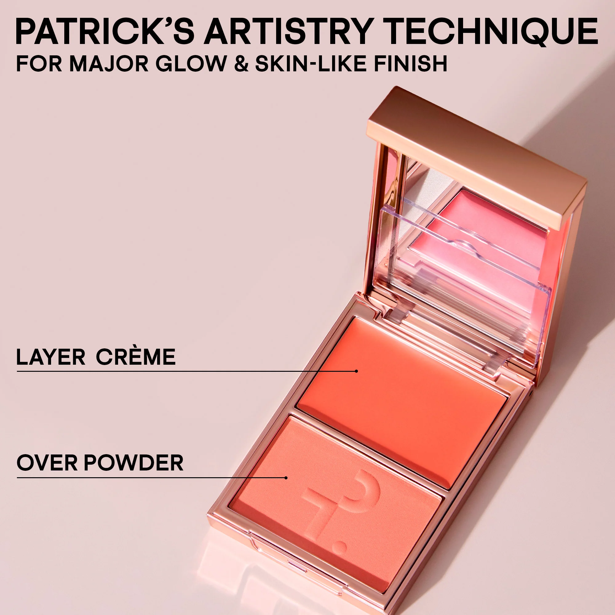 Mini Major Headlines Double-Take Crème & Powder Blush Duo - Image 28