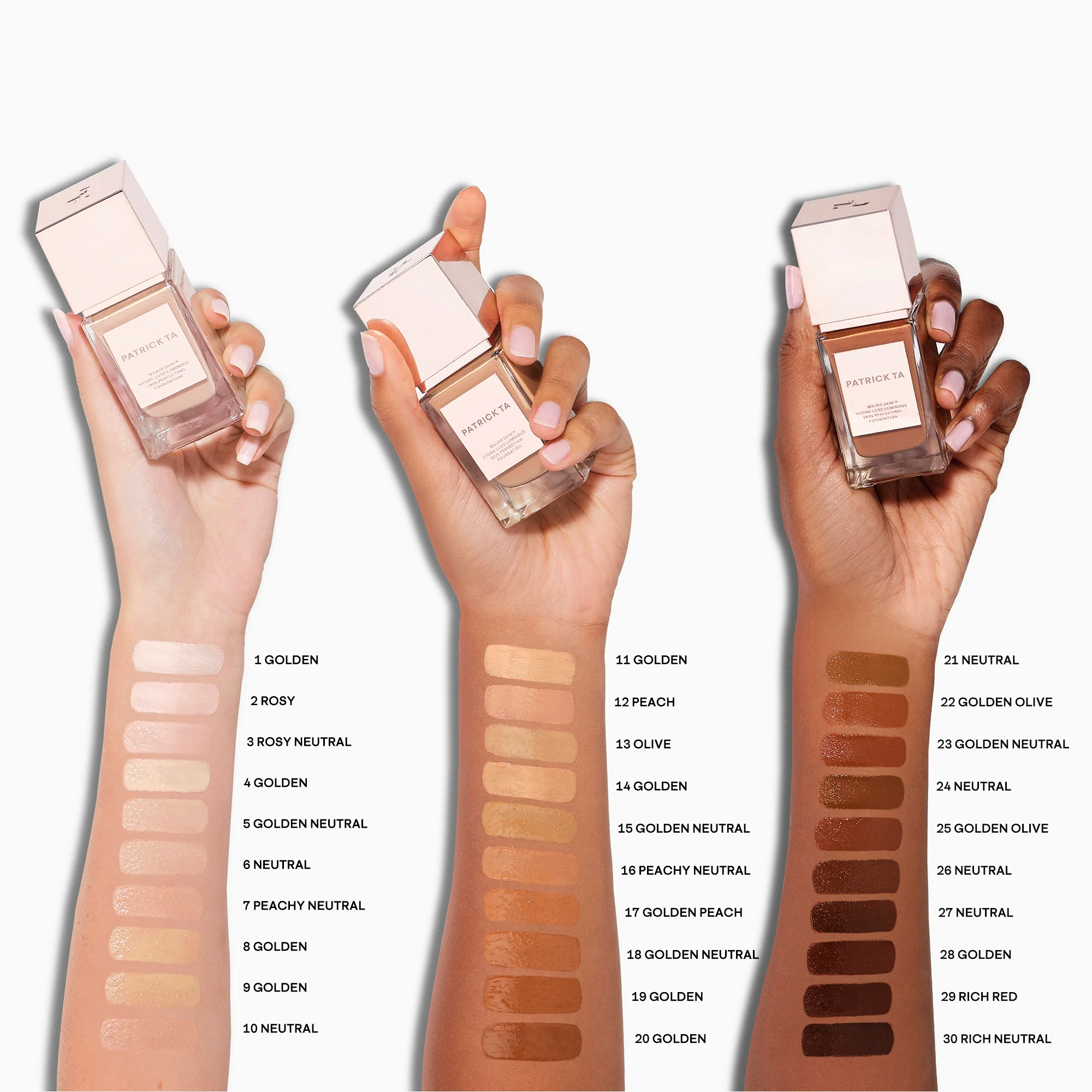 Major Skin Hydra-Luxe Luminous Skin Perfecting Foundation - Image 153