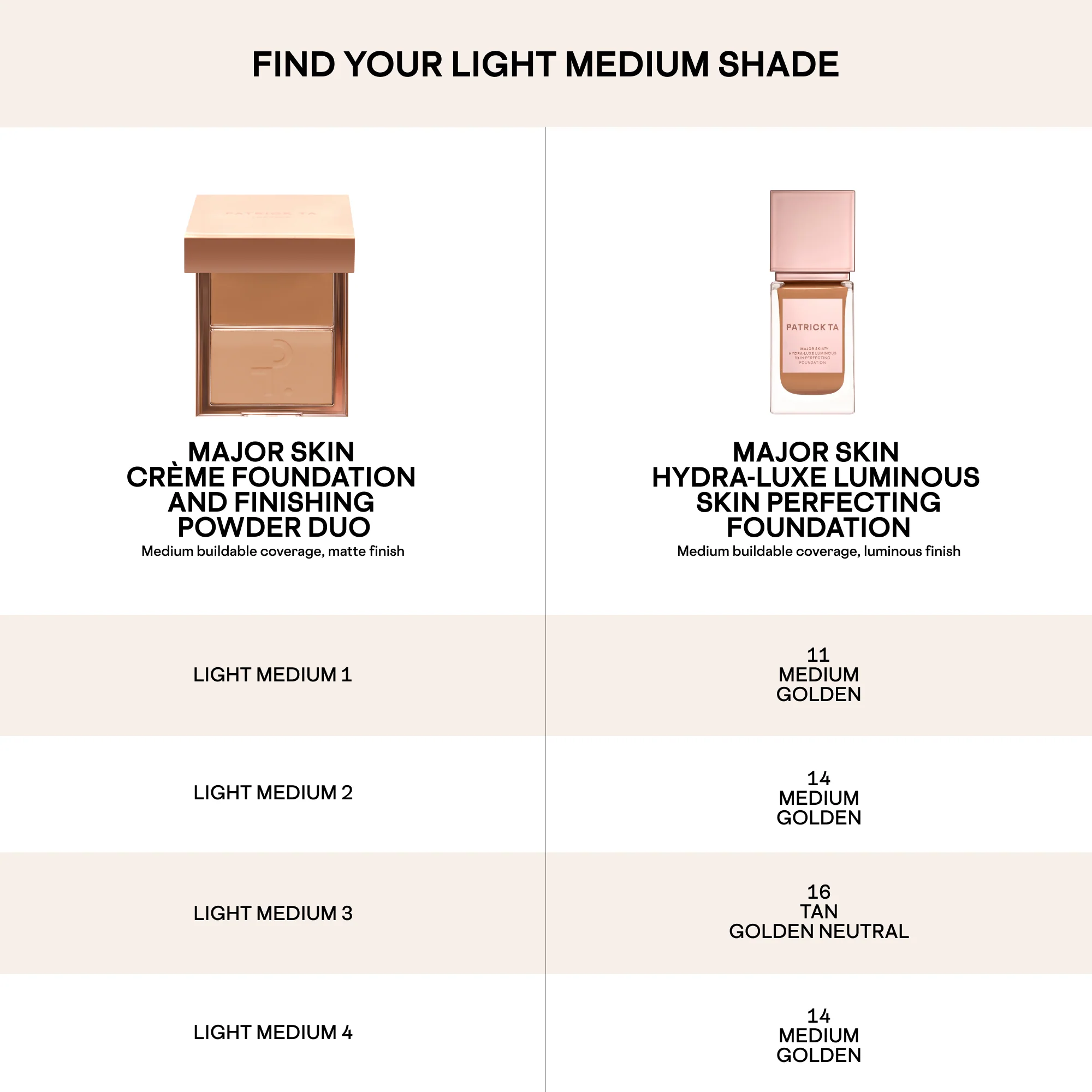 Major Skin Hydra-Luxe Luminous Skin Perfecting Foundation - Image 70
